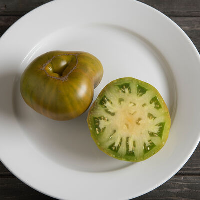 Tomato, Cherokee Green (green heirloom slicer)
